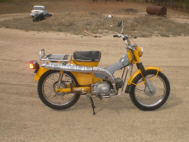 69 Honda 90 motorcycle #6